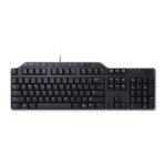 Clavier Dell KB522 membrane complet USB QWERTZ avec concentrateur USB noir
