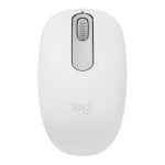 Maus Logitech M196 Bluetooth 1000 DPI Weiß Ambidextrisch Recycelter Kunststoff