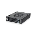 Panel de instalación Icy Dock MB993SK-B para 3 discos 2.5" SATA/SAS negro