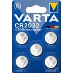 Pila Varta 06032 CR2032 Litio 3V 5 pezzi
