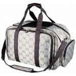 Transportín Trixie 28903 pour chiens jusqu'à 8 kg, chargement supérieur et frontal, beige/marron