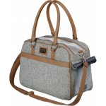 Transportín Trixie Helen pour chiens, chargement supérieur et frontal, gris