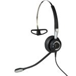 Auriculares Jabra Biz 2400 II con cable QD, cancelación de ruido, uso oficina, negro y plata