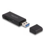 Lecteur de cartes Delock SuperSpeed USB 5 Gbps pour SD et Micro SD