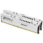 Arbeitsspeicher RAM Kingston FURY Beast 32GB 2x16GB DDR5 6000MHz CL30 AMD EXPO Weiß