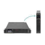 Sai Digitus 3000VA Batería de Plomo 3 Minutos Pantalla LCD USB RS232