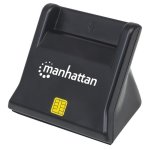 Control de Acceso Manhattan Lector Tarjetas Inteligentes USB 2.0 3 Años Garantía