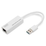 Adaptador Digitus USB 3.0 Gigabit Ethernet Blanco