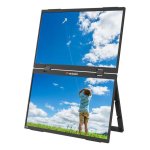 Écran PC Verbatim Portable Dual Essentials 15,6" Full HD IPS HDR Haut-parleurs VESA