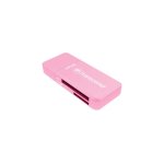 Lettore di carte Transcend RDF5 USB 3.2 Gen 1 Rosa