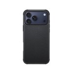 Pitaka Funda Para Iphone 17 Pro – Carcasa De Fibra De Aramida Proguard Negro/gris, Protección Resistente Y Ajuste Preciso