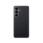 Pitaka Funda Para Galaxy S26 Plus – Carcasa Edge Negro/gris Twill, Diseño Ultrafino Y Ajuste Preciso