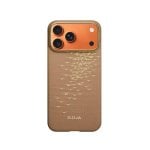 Pitaka Funda Para Iphone 17 Pro Max – Carcasa Ultra Fina Golden Glint, Diseño Ultraligero Y Ajuste Preciso