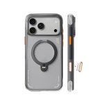 Torras Funda Para Iphone 17 Pro Max – Carcasa Con Magsafe Y Soporte Giratorio Ostand Q3 Air Negra, Protección Y Ajuste Preciso