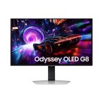 Écran PC Samsung Odyssey OLED G8 S27FG816SU 27" UltraHD 4K 240Hz OLED Hauteur réglable