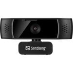 Webcam Sandberg 134-38 Full HD 1080P Autofocus Doppio Microfono