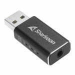 Adaptador DAC Sharkoon DAC Pro S USB a 3.5 mm Negro para PC