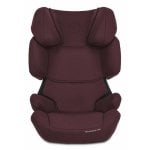 Silla de coche infantil Cybex Solution X i-Fix Grupo 2-3 Roja con Reposacabezas Ajustable