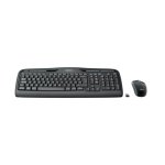 Teclado Logitech Wireless Combo MK330 inalámbrico completo con ratón portátil y acceso rápido
