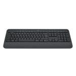 Tastatur Logitech Signature K650 Membran kabellos Bluetooth mit Handballenauflage und Multimediatasten