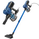Aspiradora de Mano ProfiCare PC-BS 3133 600W Sin Bolsa HEPA Ciclónico 6,8 m Antracita Azul