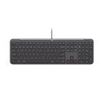 Teclado Logitech Signature Slim K620 alámbrico completo con switch tijera y USB-C grafito
