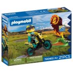 Figurina PLAYMOBIL Moto Tout-Terrain Multicolore 72065