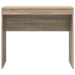 Escritorio vidaXL Lila 76x90x40 cm MDF con compartimento