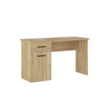 Escritorio Basik Line New Aura Armario Cajón Natural 72x120x49,8 cm