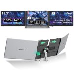 Monitor Blackview DCM8 Pro 15,3" IPS FullHD 60Hz USB-C 100W Carga Inversa Proteção ocular