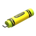 Clé USB Sandisk Crayola 256 Go USB Type-C 3.2 Gen 1 Jaune
