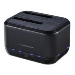 Base de conexión LC-Power LC-DOCK-U3-III USB 3.2 Gen 1 Negro