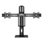 Hamlet HM-SPMSD200 Soporte Monitor 2 Brazos Mesa 17 a 27" VESA 75x75 a 100x100 Max 6Kg