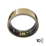 Anneau intelligent Ultrahuman Ring AIR Bluetooth 5.0 IPX7 Autonomie 6 jours Android iOS Or