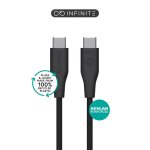 Cable USB-C eSTUFF ES604280 2 m USB 2.0 Negro
