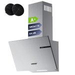 Campana extractora Ciarra AWS6765A Umluft 60cm 580m³/h Edelstahl