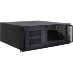 Servidor Inter-Tech IPC 4U-4088-S Rack Acero Negro ATX Micro ATX Mini-ITX 4U