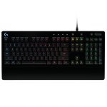 Teclado Logitech G213 Prodigy de membrana con RGB y reposamuñecas ajustable