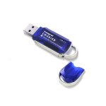 Clé USB Integral INFD128GCOU3.0-197 128 Go USB 3.2 Gen 1 Bleu Argent