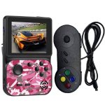 Dam Electronics Console Retro Portable 3 Pouces Jeux 8 Bits Gris