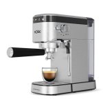 Cafetera Espresso Solac Taste Slim D20 Inox 1L 20 Bares con vaporizador y controles táctiles