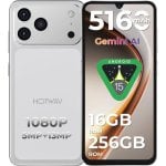 HOTWAV A17 Pro Max 4G 4GB 256GB 6.75" Silber