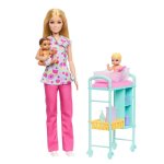 Muñeca Barbie Profesiones Pediatra JMK12