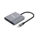 Adaptateur USB-C vers HDMI 3 en 1 Equip 4K/60Hz 100W USB PD