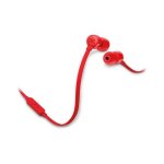 Kopfhörer JBL TUNE 160 mit Kabel, 3,5 mm Anschluss, In-Ear, rot
