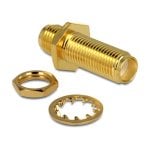 Conecteur Coaxial DeLOCK 88779 SMA à SMA Doré 22,5 mm