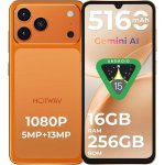 HOTWAV A17 Pro Max 4G 4GB 256GB 6.75" Orange