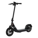 Patinete électrique Egret X core 20 km/h Autonomie 80 km Roues gonflables Freins à disque Noir