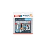 Almohadilla de fijación Tesa Powerstrips CLICK M Blanco Interior 5,4 kg 20x80 mm 8 unidades
