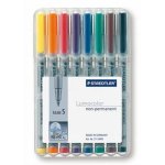 Marcadores Staedtler 311 WP8 8 peças multicolor traço 0.4 mm